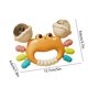 thumbnail image 3 of Lindo sonajero de cangrejo para bebé | Desarrollo sensorial y motricidad | Mordedor ergonómico para bebés de 0 a 36 meses | Diseño de plástico fácil de limpiar, 3 of 5