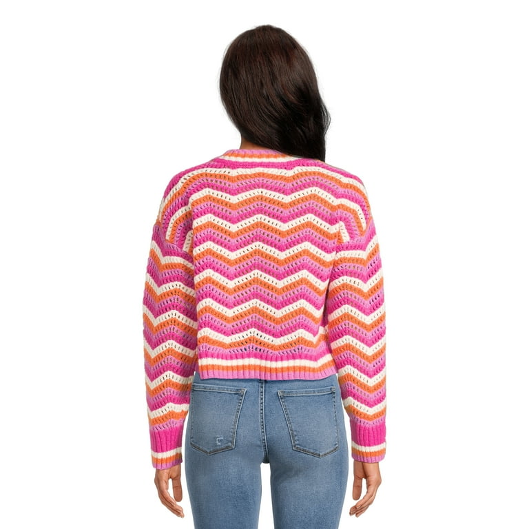 Sleeves, Juniors Sizes Drop Shoulder with Crewneck Wild S-XL Skye Long Pullover