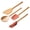 Red, variant on Ayesha Curry Tools and Gadgets Cooking Utensil Set, 4-Piece, Anchor