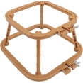 thumbnail image 1 of HUGFEGWE Embroidery Hoop Frame Stand for Needlework,6-9in Double Layer Embroidery Frame Stitch Hoop Stand Adjustable Integrated Needlework Holder Tool for Desktop Easy to Install (Khaki) CA919-135265, 1 of 9
