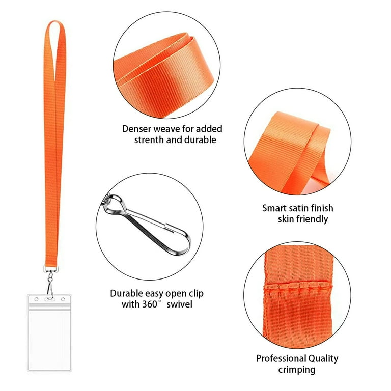 Porte-badges - porte-cartes avec lanière Fleurs Colibri - extensible