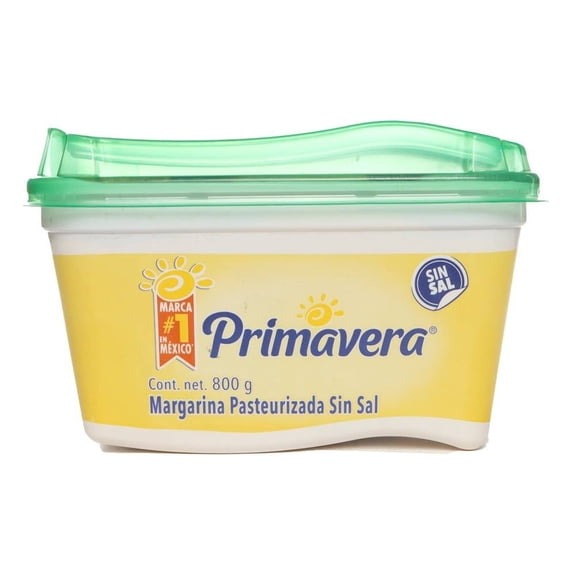 Margarina Primavera sin sal 800 g