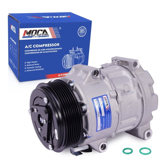 MOCA AUTOPARTS New AC Compressor w/ Clutch Fit for 2012-2018 Lexus ES350 3.5L & 2013-2018 Toyota Avalon 3.5L & 2012-2017 Toyota Camry 3.5L VCS-14EC