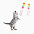 thumbnail image 3 of Jouet de Chat, Chaton Intérieur Interactif Fil Boule de Chat avec Cloche Sport Rebondissant Jouet de Chat, 3 of 5