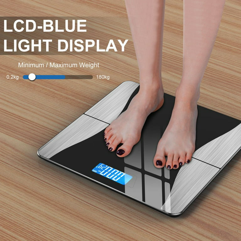 Bluetooth Smart Scale, Body Fat Digital Scale and Body Weight