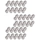 thumbnail image 1 of 30 Piezas Clips DúPlex de 3 mm Cable de Alambre de Acero Inoxidable Abrazaderas de Cuerda Abrazaderas Pinza, 1 of 8