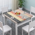 thumbnail image 3 of Colorful Bohemian Design Tablecloth with Stretch Fit for Various Table Settings, 3 of 6