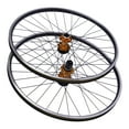 thumbnail image 3 of 29" Mountain Bike Wheelset Aluminum Alloy Disc Quick Release Front Rear Wheels, 3 of 12