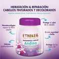 thumbnail image 2 of Etniker Andino 4-in-1 Hydrating & Repairing Hair Treatment for Curly, Dry, Damaged, Bleached, Color-Treated Hair with Orchid, Hyaluronic Acid, Liposomal Vitamins for Hydration & Repair. 1000 gr- 35 oz, 2 of 4