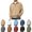 Khaki, variant on OIOLOYJM Sweatshirt for Men Vintage Quarter Zip Long Sleeve Collared Loose Fit Soft Pullover Shirts Vintage Big and Tall Winter Fashion Warm Comfortable Outfits