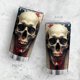 thumbnail image 1 of Taza Tumbler Oasisdream de acero inoxidable de 600 ml con estampado de calaveras, 1 of 6
