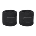 thumbnail image 4 of Boxing Bandage, Black Breathable Fabrics Sports Hand Wraps, for Boxing Accessories Boxing Training Black Elastic, 4 of 8