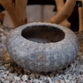thumbnail image 2 of Rhastin Fiberglass Bowl Planter, 2 of 6