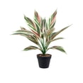 thumbnail image 2 of Artificial Potted Plants Fake Greenery for Indoor Home Decor - Faux Tree for Living Room Office Bedroom Shelf Tabletop Decoration - No Maintenance Artificial Plants with Sturdy PVC Leaves, 2 of 6