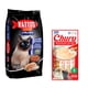 thumbnail image 1 of Kattos Fortachon Power 15 kg + Churu Atún con Cangrejo Sobre con 4 Tubos de 14 g, 1 of 3