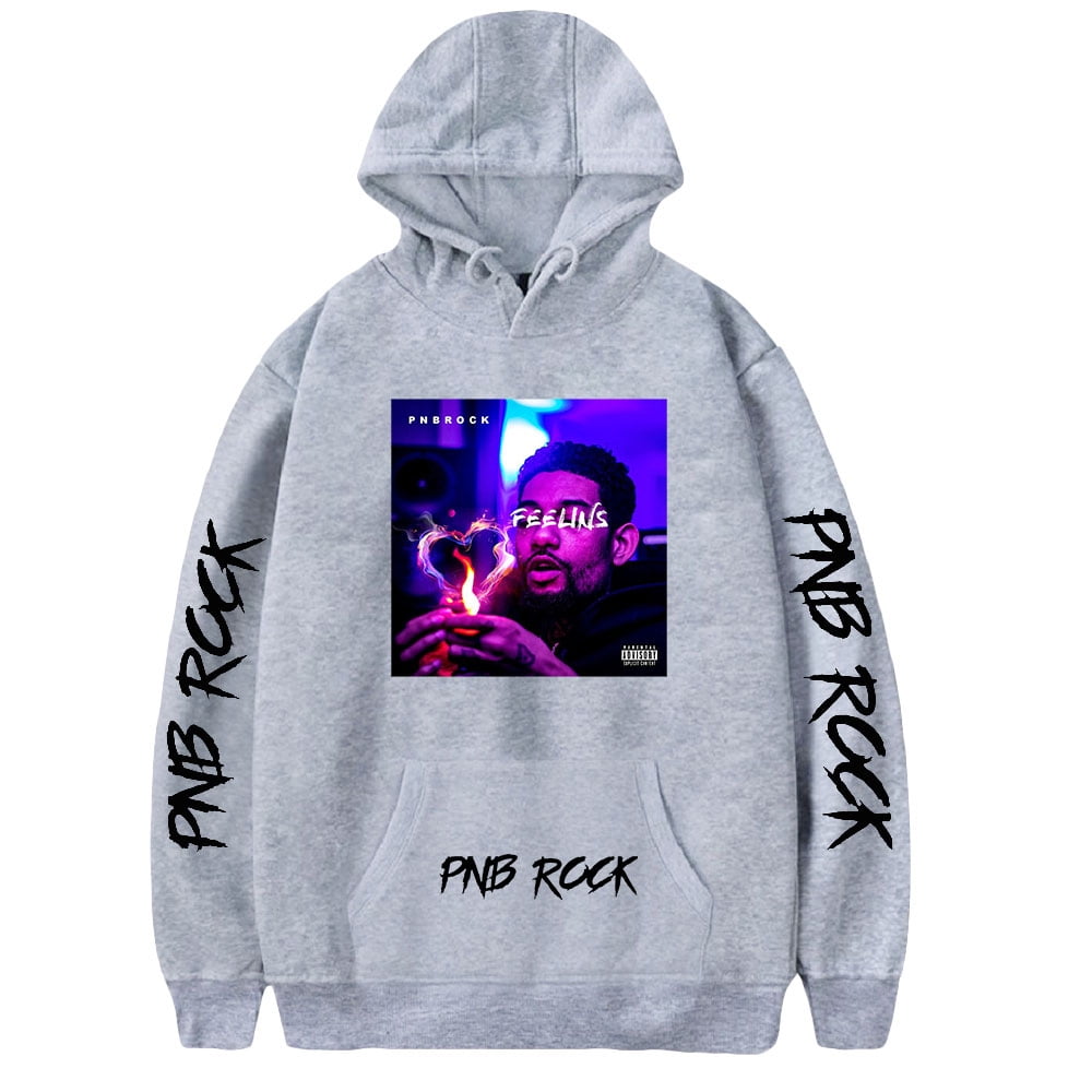 Rapper PnB Rock Hoodie R.I.P PnB Rock Merch Sweatshirt Unisex Long