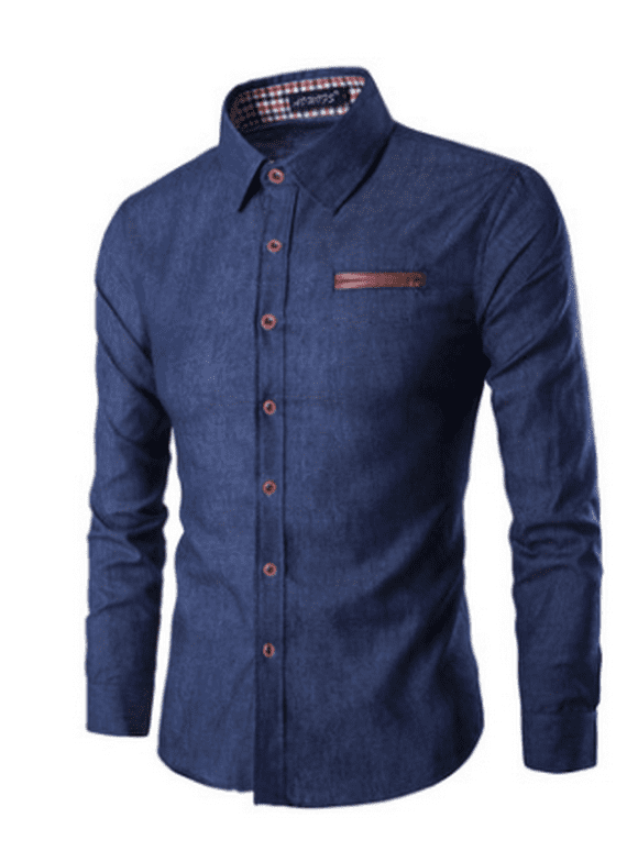 Denim Dress Shirt