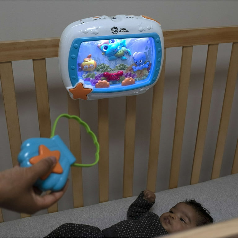 Baby Einstein Sea Dreams Crib Soother Lights Music SEE VIDEO Works