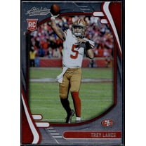 NFL 2021 Absolute Football Trey Lance Rookie Single Sports Card #103 (Base)