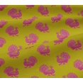 thumbnail image 5 of oneOone Viscose Jersey Fabric Peacock Block Print Fabric By Yard 60 Inch Wide, 5 of 5