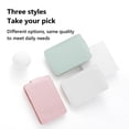 thumbnail image 5 of HHBEAUTY Eyebrow Trimmer Kit: 5-in-1 Set with Eyebrow Scissors, Razor, Tweezer, Brush, and Mirror for Women (White) – Includes Leather Carry-Around Bag, 5 of 8
