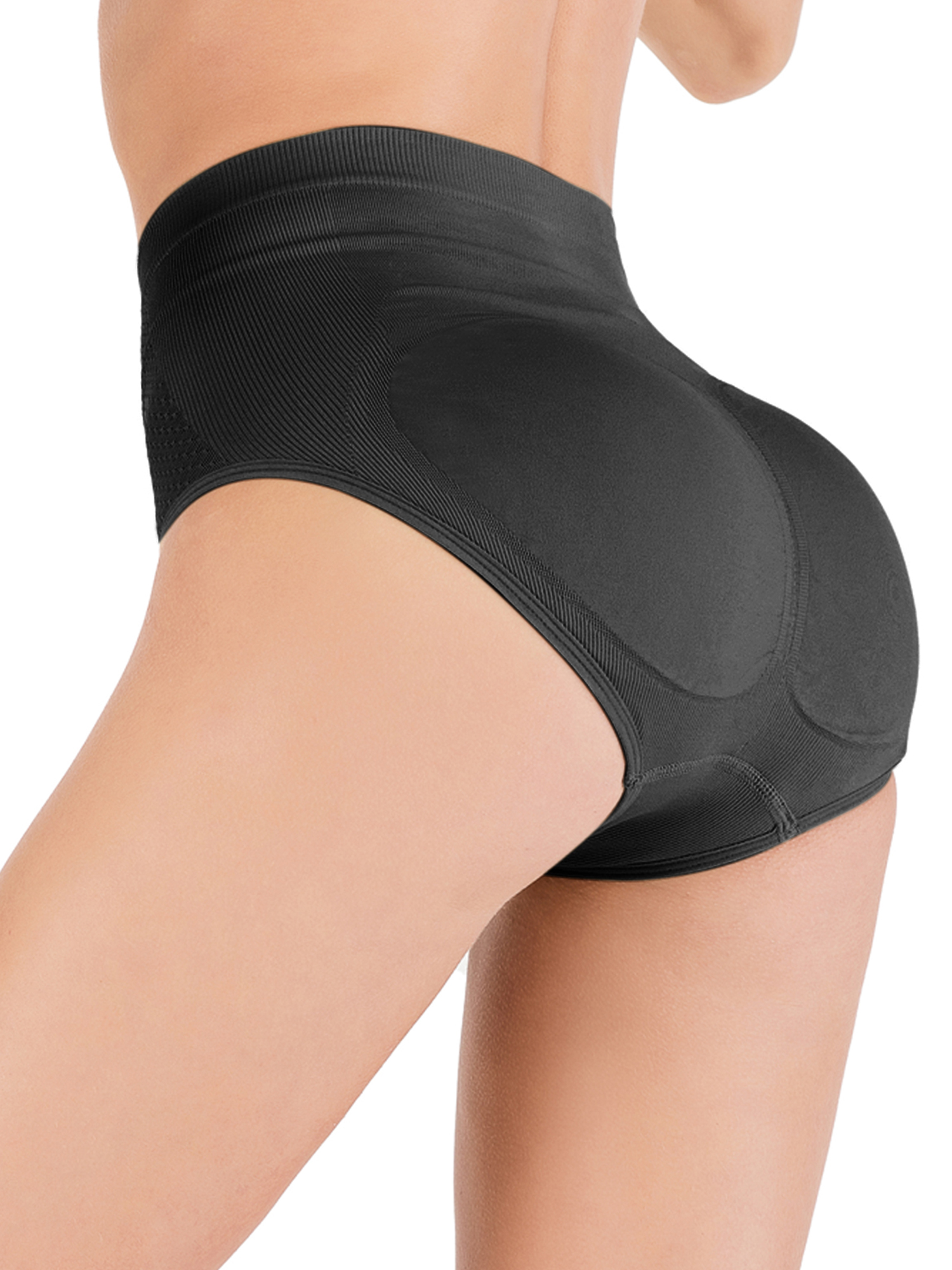 Padded Panties Butt and Hip Enhancer Shapewear Butt Lift Panties with Tummy Control Boyshorts