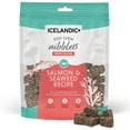 thumbnail image 6 of Icelandic+ Soft Chew Nibblets Salmon & Seaweed Cat Treat 2.25-oz Bag, 6 of 7