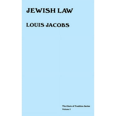 Jewish Law Jewish Law, Book 1, (Paperback)