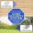 thumbnail image 5 of Protected By Home Security System Signs for Yard - 10" x 28" Police Dispatch Connected Warning Sign with Ground Stake - Rust Free Aluminum Composite - UV Protected, 5 of 7