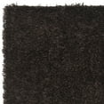 thumbnail image 4 of SAFAVIEH New Orleans Darius Solid Polyester Shag Area Rug, Chocolate, 2' x 3', 4 of 5