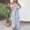 Sky Blue, variant on Womens Trendy Sexy Tube Jumpsuit Striped Fashion Casual Overall Pants Drawstring Adjustable Wide Leg Rompers