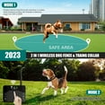 thumbnail image 2 of Wireless Dog Fence, 2-in-1 Electric Dog Fence System for 2 Dogs with Training Collar & Remote, IP65, 2024 Safety Pets Containment System for All Dogs, Cover Up to 8 Acre (20-850ft), 2 of 9