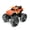 Orange, variant on Amphibious Shark RC Car with Water Spray, Remote Control Monster Truck with 2 Rechargeable Batteries, 360° Spins, LED Lights, All Terrain Toy for Kids