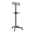 thumbnail image 2 of Mobile TV Stand on Wheels Rolling TV Stand Height Adjustable TV Cart for Bedroom Living Room 23-60 Inch LED Flat Screen TVs Portable TV Stand, 2 of 9