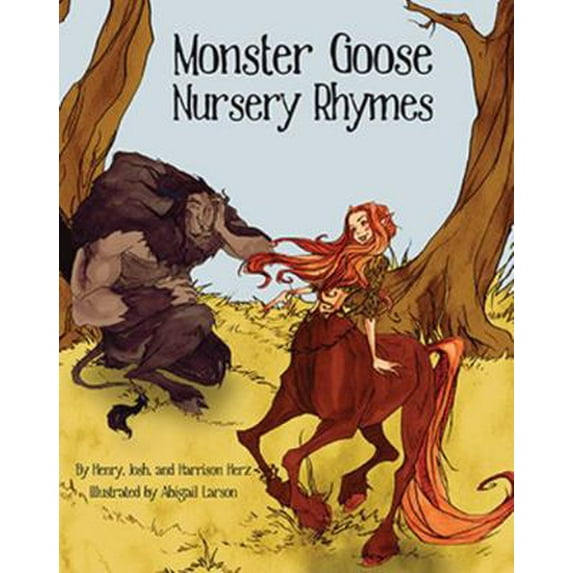 Pre-Owned Mother Goose Monster Goose Nursery Rhymes, (Hardcover)