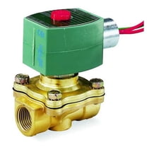 Redhat High Vacuum Solenoid Valve,Brass,NC,Air 8210G095VH