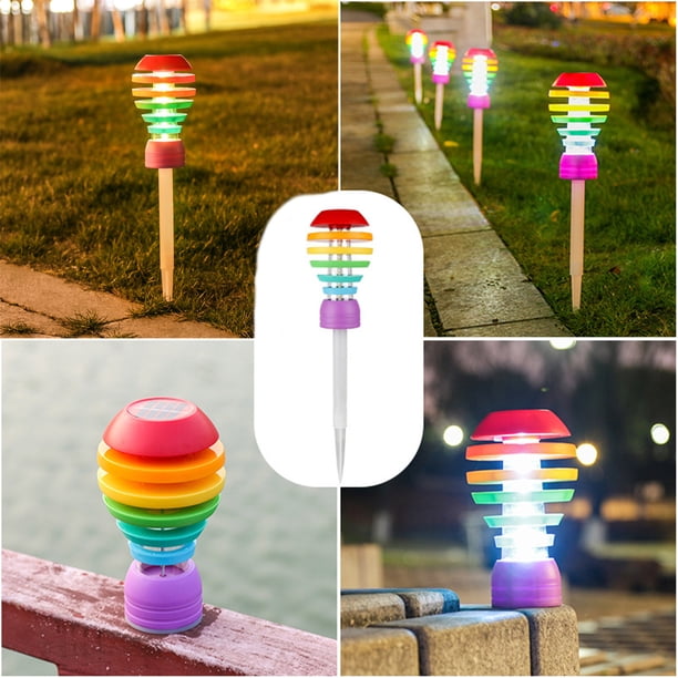 Liquidación de Ofertas Flash Fiudx 2 Luces Solares Superbrillantes Para Exteriores Impermeables Hasta 12 Horas