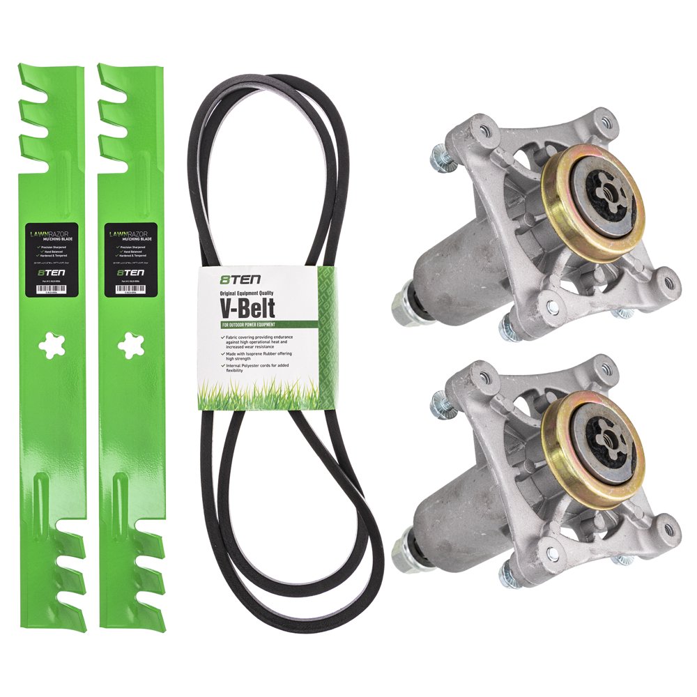 8TEN Blade Spindle Belt Kit for Husqvarna 42 inch YTH18542 Walmart