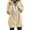 Khaki, variant on Enjoytime Winter Coats for Women Solid Color Fashion Long Sleeve Zipper Neck Jacket Outerwear Women Jackets