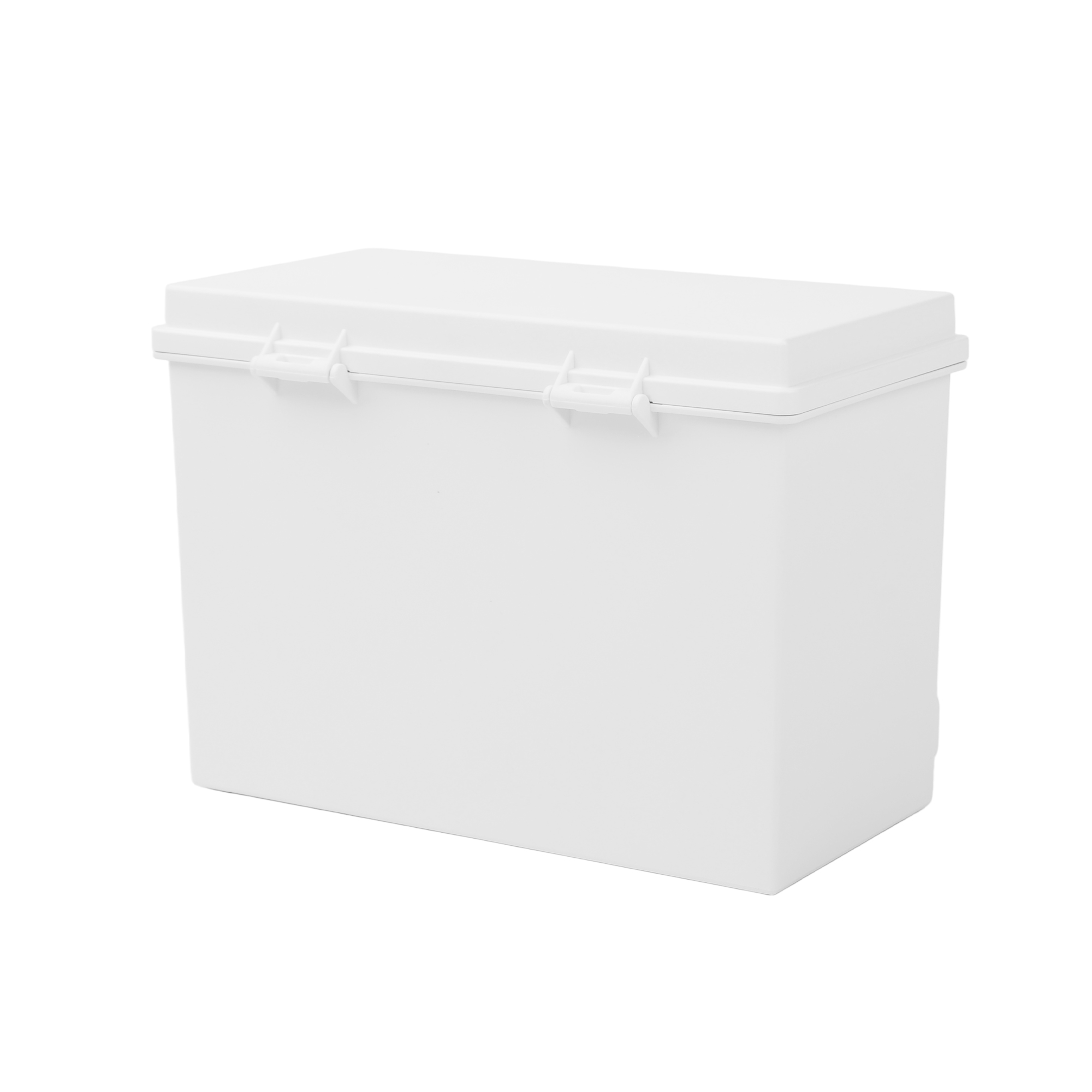 Dispensador de lápices de plástico blanco Pen+Gear, organizador de escritorio 4