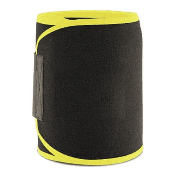 Cinturón Faja Para Pesas Gym Para Hombres Y Mujeres Amarilla Malubero Malu1797