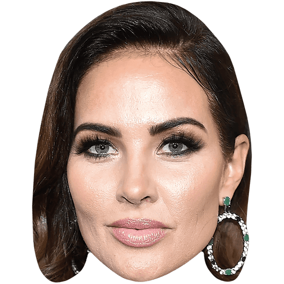 Tiffany Fallon (Make Up) Celebrity Mask, Flat Card Face, Fancy Dress Mask