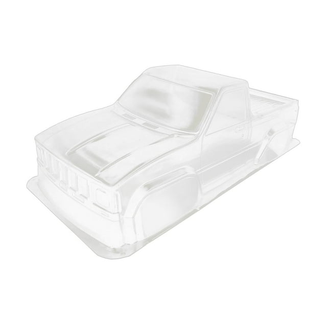 Carcasa de carrocería de 313mm sin pintar para coche de control remoto 1/10 carcasa de carrocería de coche de control remoto 12,3 pulgadas/313mm