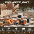 thumbnail image 2 of EBL 500W Portable Power Station Solar Generator - 519.4Wh Power Battery for Camping Outdoor Activities, 2 of 6