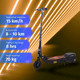 thumbnail image 3 of Scooter Patín Eléctrico Infantil Con Asiento Eco-Forte 120W 12km/h Negro AEIOU, 3 of 9