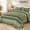 Olive Green-Queen, variant on Quilts Queen Size Fall Olive Green Bedspreads Bedding Set