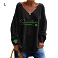 thumbnail image 3 of Guardurnaity Camiseta de manga larga de poliéster para mantenerse elegante con una camiseta cómoda y moderna. Pull-over Prendas para la parte del cuerpo negro l, 3 of 6