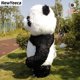 thumbnail image 4 of Disfraz inflable de oso polar panda grande de 2 m/2,6 m/3 m, disfraz de cosplay para fiesta, muñeco de peluche peludo de dibujos animados, ropa para adultos, 4 of 5