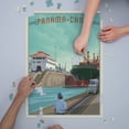 thumbnail image 3 of Panama Canal, Litho (1000 Piece Puzzle, Size 19x27, Challenging Jigsaw Puzzle for Adults and Family, Made in USA), 3 of 4