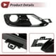 thumbnail image 5 of Cubiertas de inserción para luces antiniebla de parachoques delantero de Unique Bargains para BMW 3 Series 2012-2017 ABS No.51117300740 Negro, 5 of 7